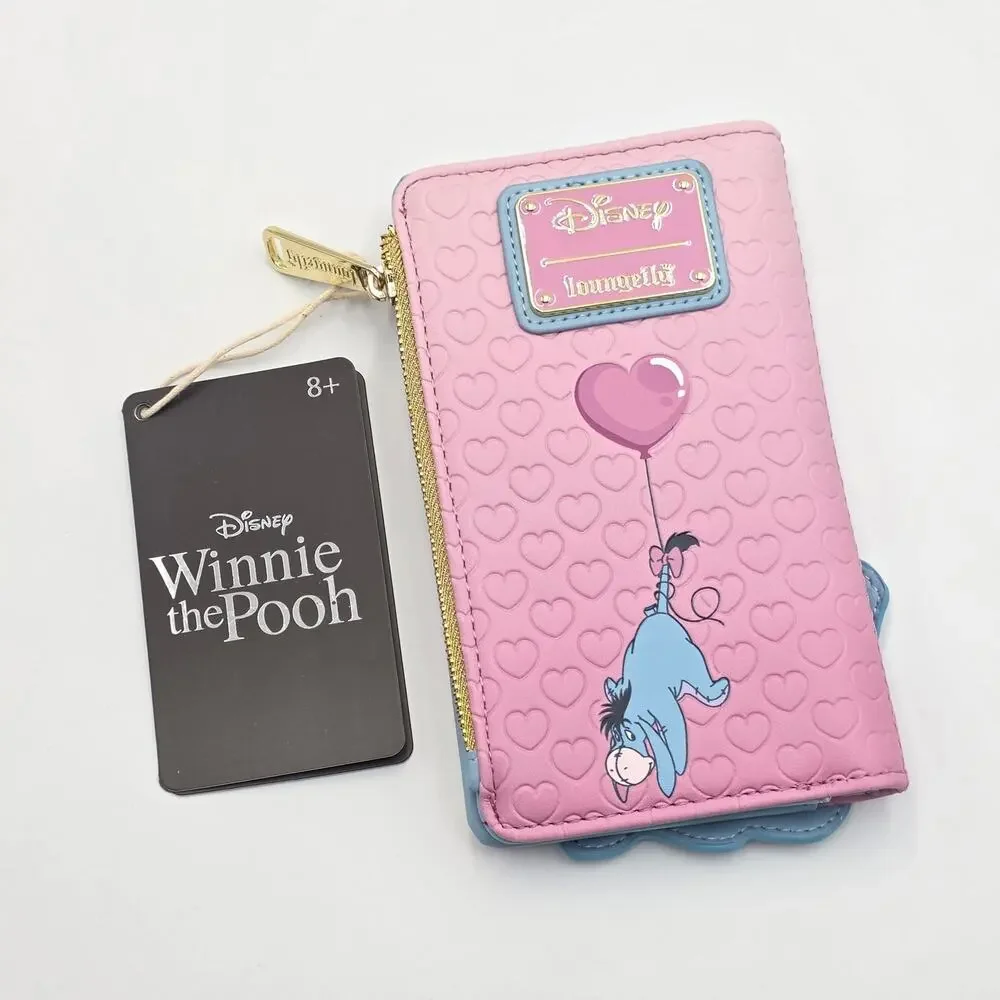 Loungefly Disney Winnie the Pooh Eeyore Balloons Mini Backpack Set New
